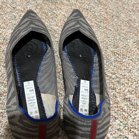 ROTHY’S Pointed Zebra Flat - Picture 2 of 2